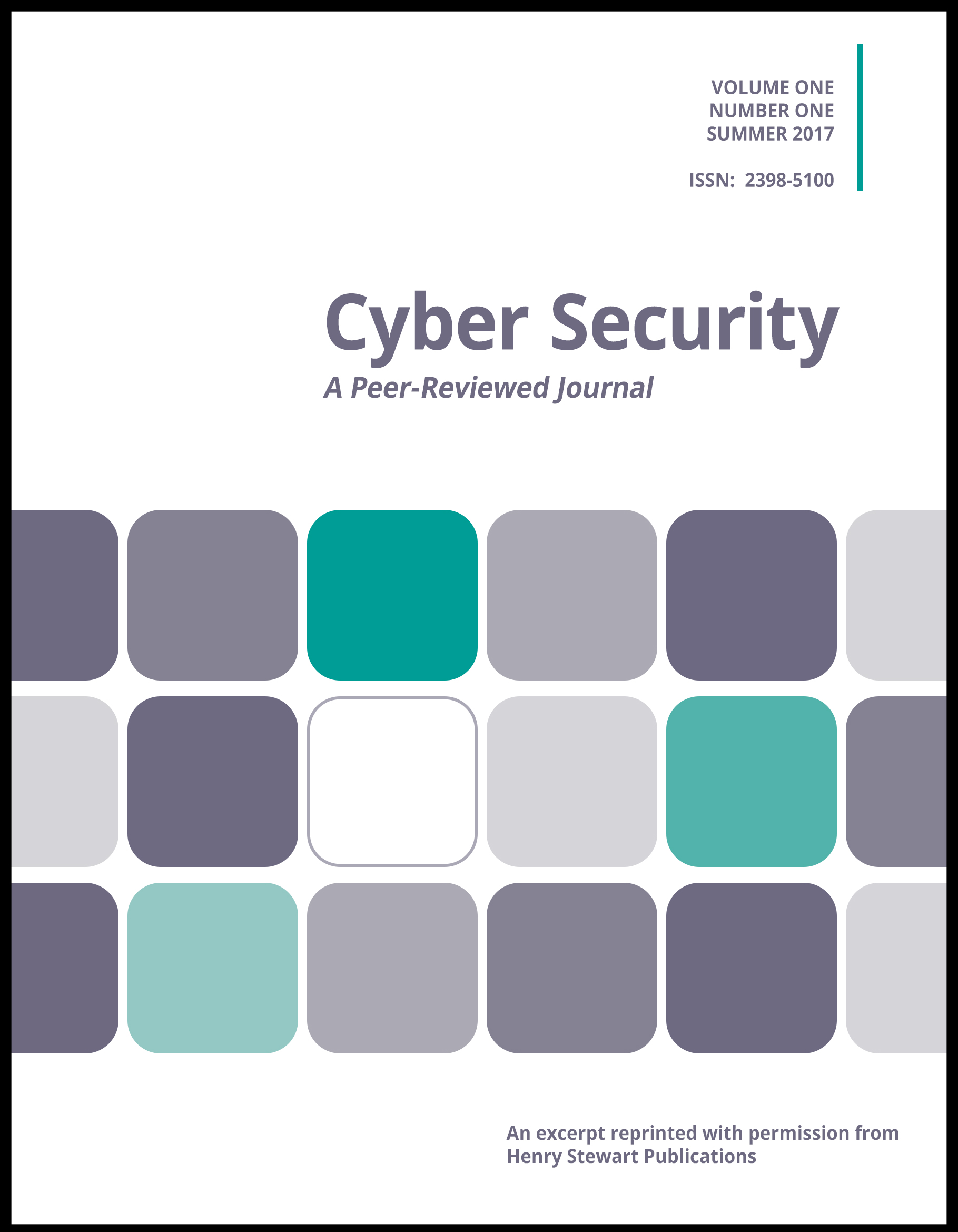 cyber security journal cover